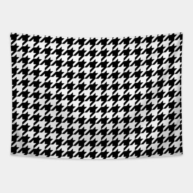 Houndstooth Tapestry by kassiopeiia