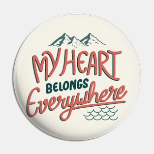 My Heart Belongs Everywhere by Tobe Fonseca Pin