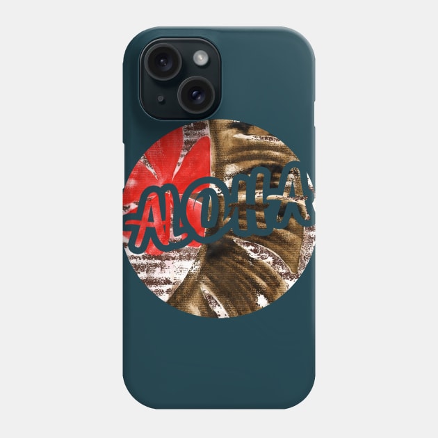 Vintage Aloha Phone Case by BK Tees