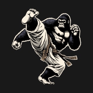 Dumb Gorilla Act Like Master T-Shirt