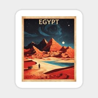 Egypt Vintage Poster Travel Tourism Magnet