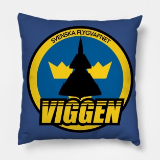 Svenska Flygvapnet Viggen Pillow