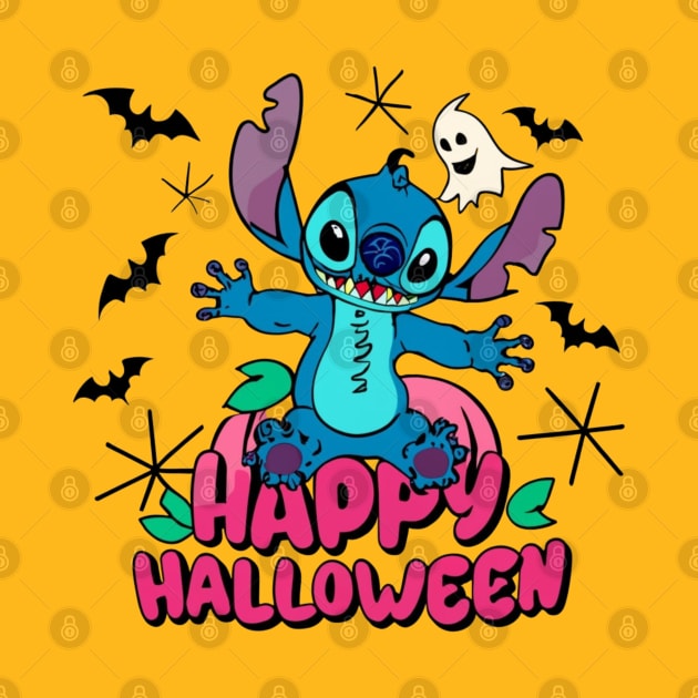 Halloween Stitch by BukovskyART