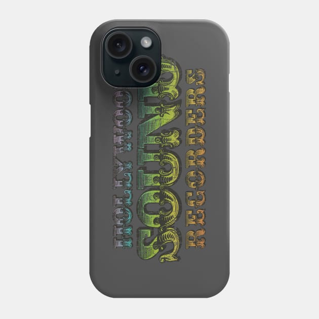 Hollywood Sound Recorders 1965 Phone Case by JCD666