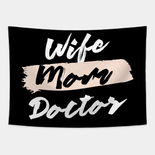 Cute Wife Mom Doctor Gift Idea Tapestry