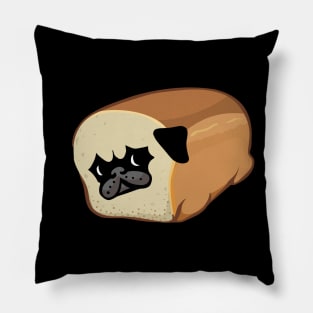 Time for a loaf check Pug Pillow