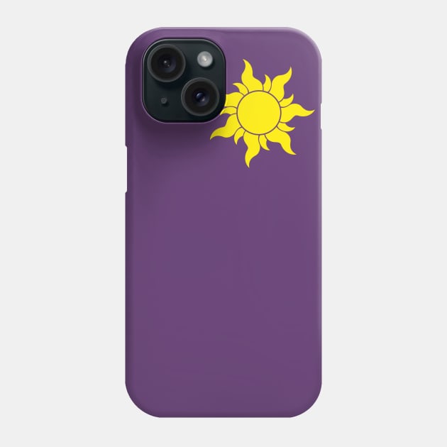 Tangled Sun (Small) Phone Case by MickeysCloset