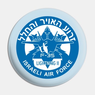 F35 Israel Pin