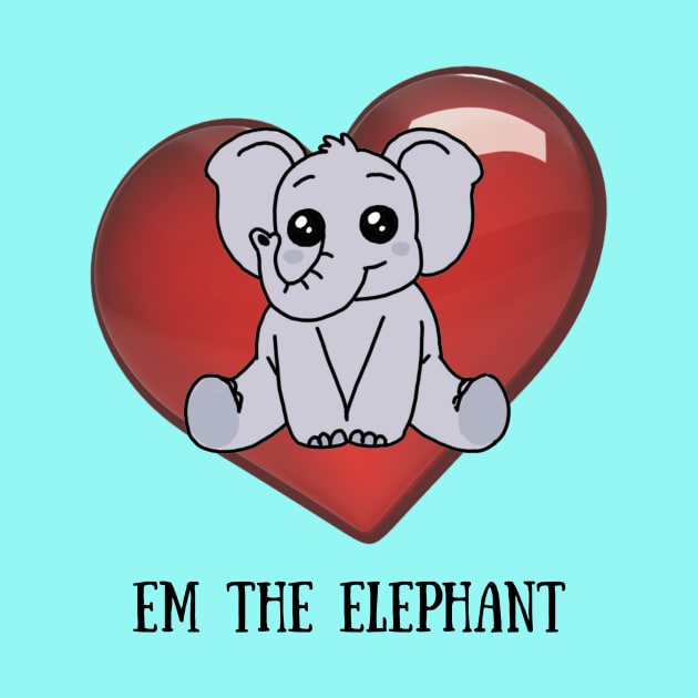 Em the Elephant by Pearla Arts