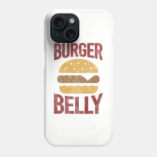 Burger Belly Vintage Distressed Phone Case