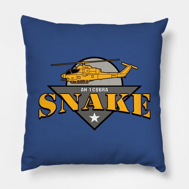 AH-1 Cobra - Snake Pillow by TCP