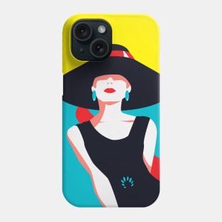 Audrey Hepburn by Cindy Rose Studio Phone Case