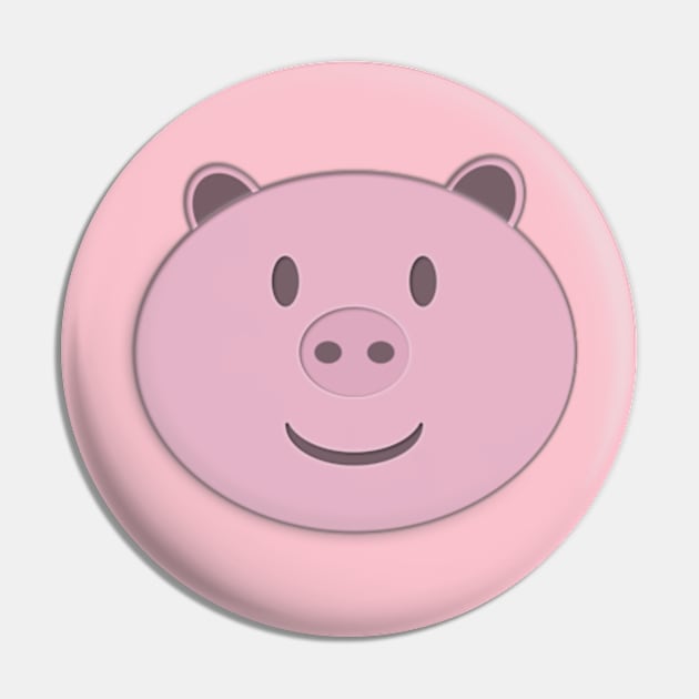 Cute Pig Pin by ZNEVA