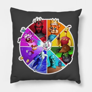 Color Wheel Pillow