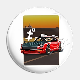 Datsun Z in Sunset Pin