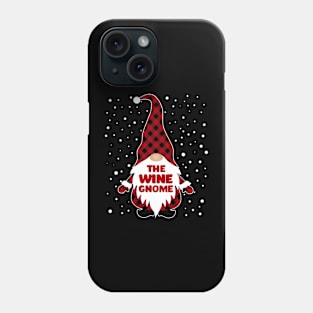 The Wine Gnome Matching Family Christmas Pajama Phone Case