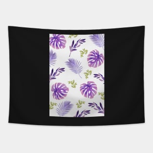 Beautiful Purple Foliage Design Print Tapestry