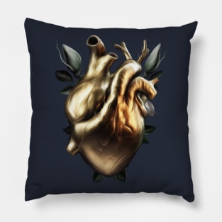 Heart of Gold Pillow