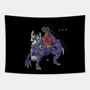 Mecha dragonchamp Tapestry