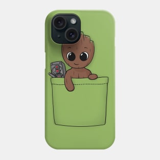 Pocket Baby Groot Phone Case