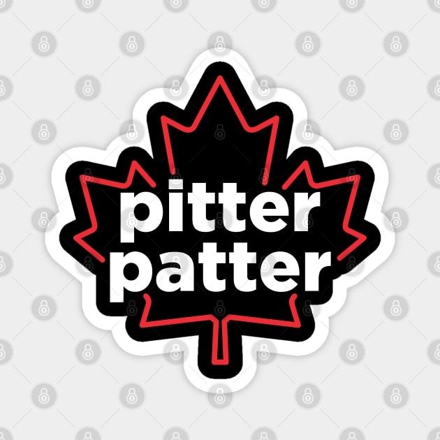 Pitter Patter Magnet by J31Designs