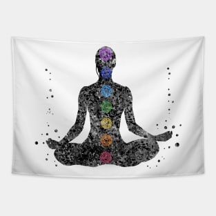 The Seven Chakras Tapestry