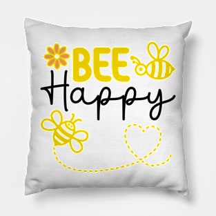 Bee Happy Pillow