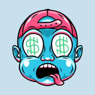 Money Boy Seeing Dollar Signs T-Shirt