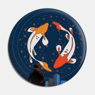 Koi Sky Pin