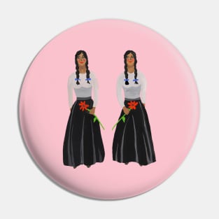 Gemini Warrior Women Pin