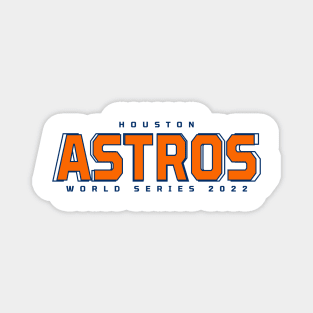 Houston Astroooos 17 champs Magnet