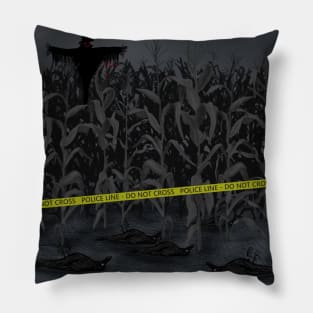 Murder of Crows Crime Scene Pillow