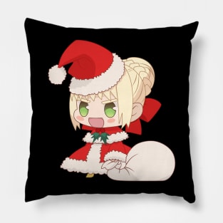 CUTE CHIBI SANTA SABER NERO from FATE GRAND ORDER Pillow