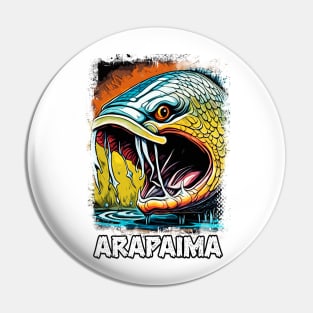 Arapaima Gigas Monster fish For EXTREME FISHING / Pirarucu / Paiche Pin