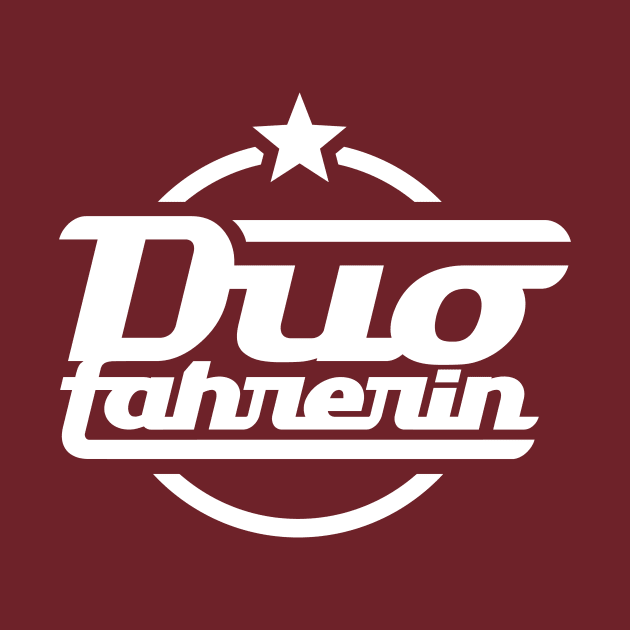 Duo driver Logo v.1 (white) by GetThatCar