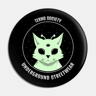 TEKNO Society Cat Pin