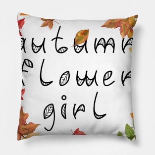 Autumn Flower Pillow