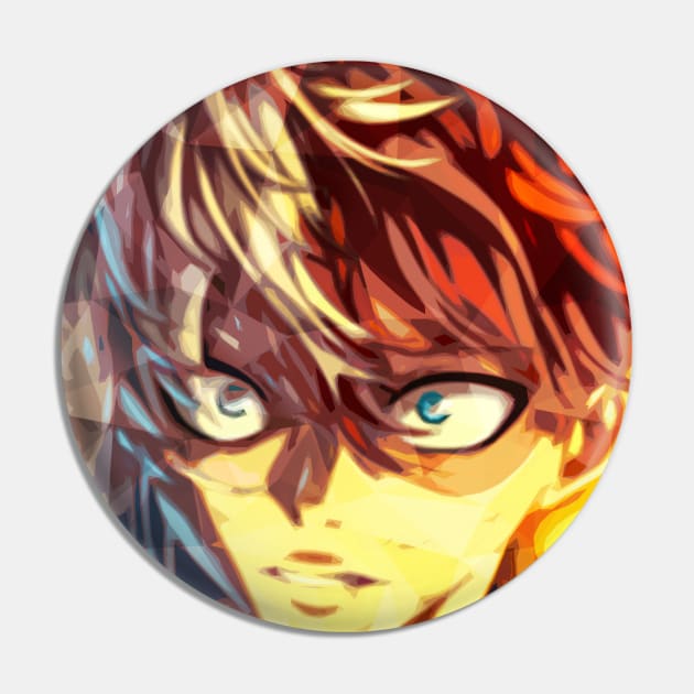 Shoto TodorokiMy  Hero Academia Pin by nonagobich