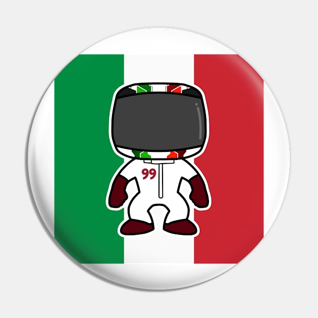 Antonio Giovinazzi Custom Bobblehead - Flag Edition 2021 Season Pin by GreazyL