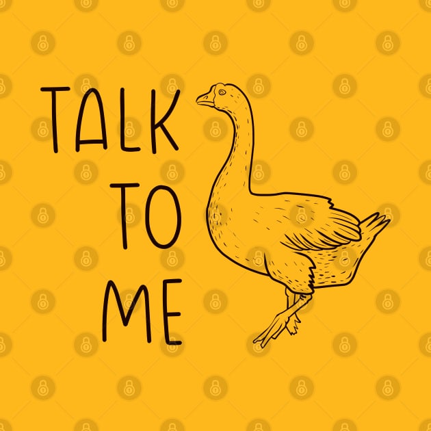 Talk to me bird (Lineal) by nickbeta