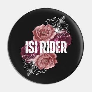 Isi Rider Retro Flower Pin