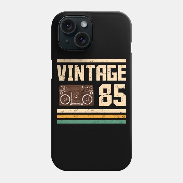 Vintage 1985  37 years old Phone Case by hoopoe