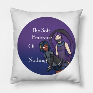 Kanatsun and Rashmi Entropic Float The Soft Embrace Of Nothing Sticker And Others Pillow