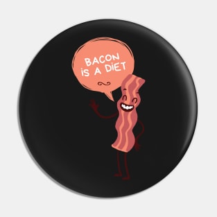 Funny Bacon Lover Pin