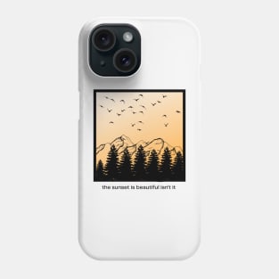 Sunset Retro Vintage Phone Case