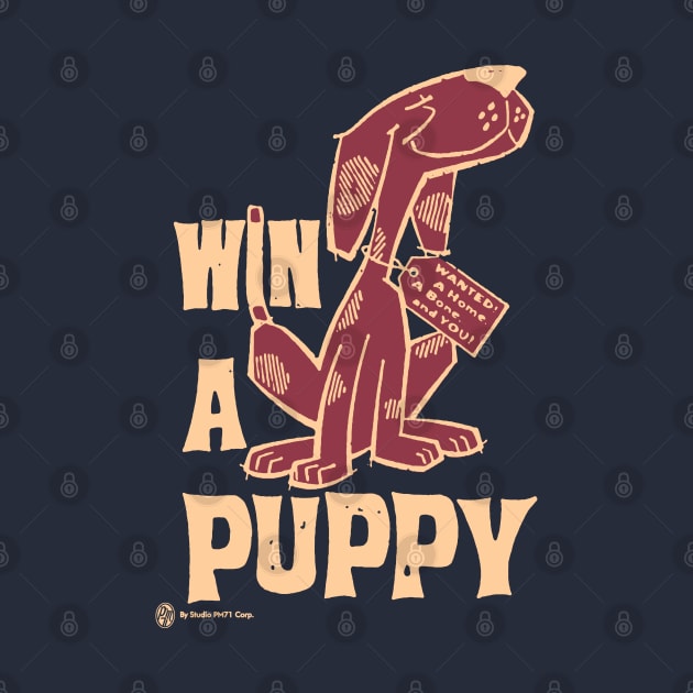 Vintage Win a Puppy by StudioPM71