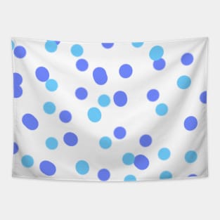 Blur purple polka dots art background Tapestry