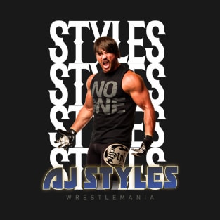 Wrestle Star aj styles T-Shirt