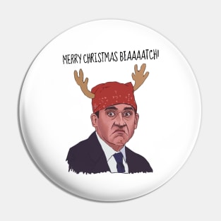 Prison Mike Christmas Pin