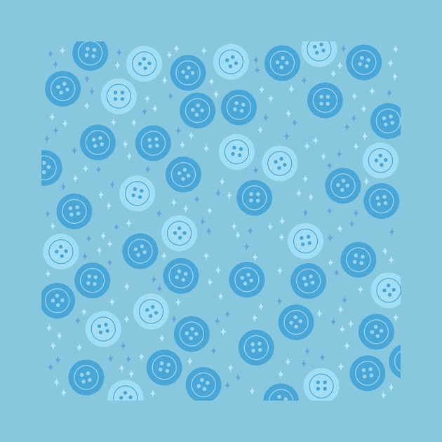 Blue Buttons by Twinkle Press